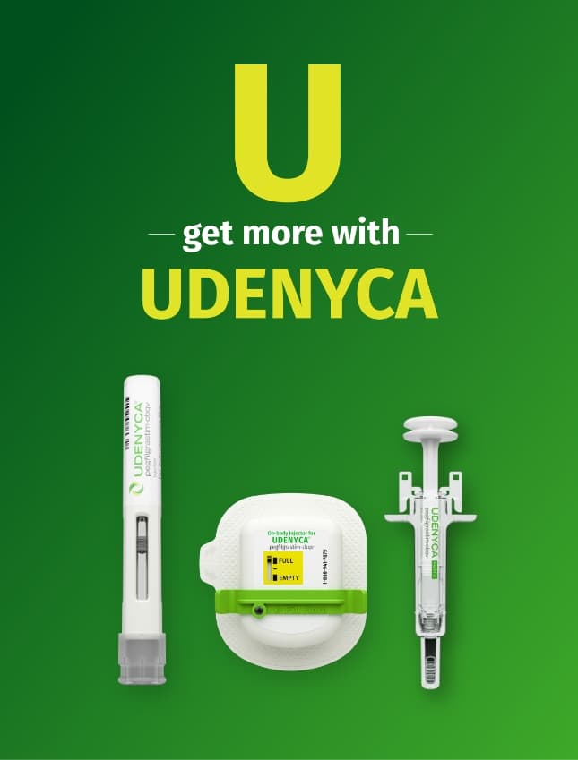 get more with udenyca