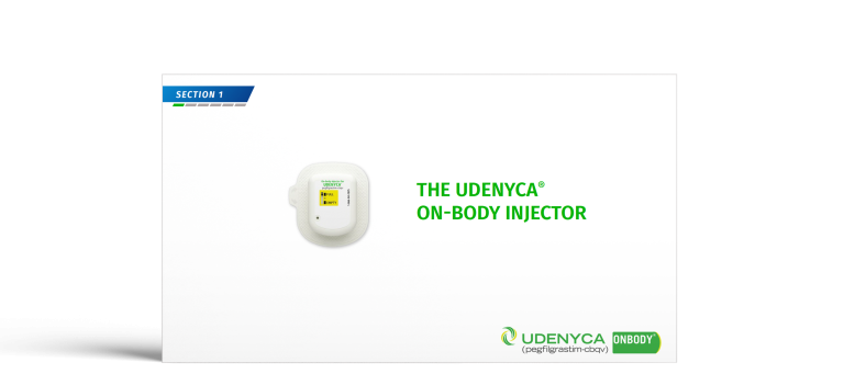 UDENYCA ONBODY Administration Video